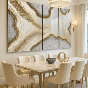 Cuadro Triptico Luxury