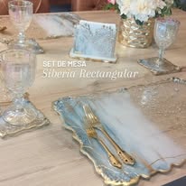 Set de Mesa SIBERIA LUX RECTANGULAR